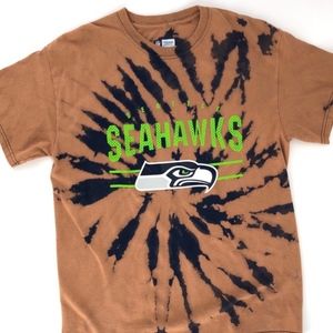 RECOLLECTION Tie Dye Seattle Seahawks T-Shirt